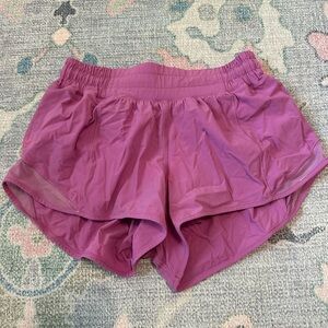 lululemon athletica Plum Athletic Shorts